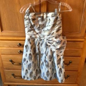BCBG Size 10 Strapless Dress